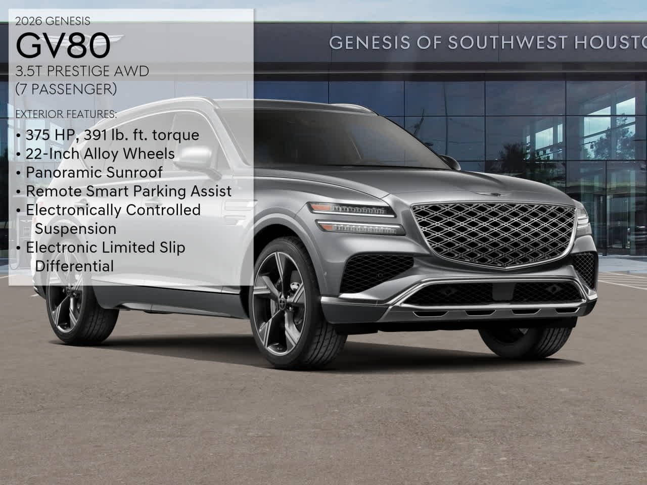 New 2026 Savile Silver Genesis 3.5T PRESTIGE image 3
