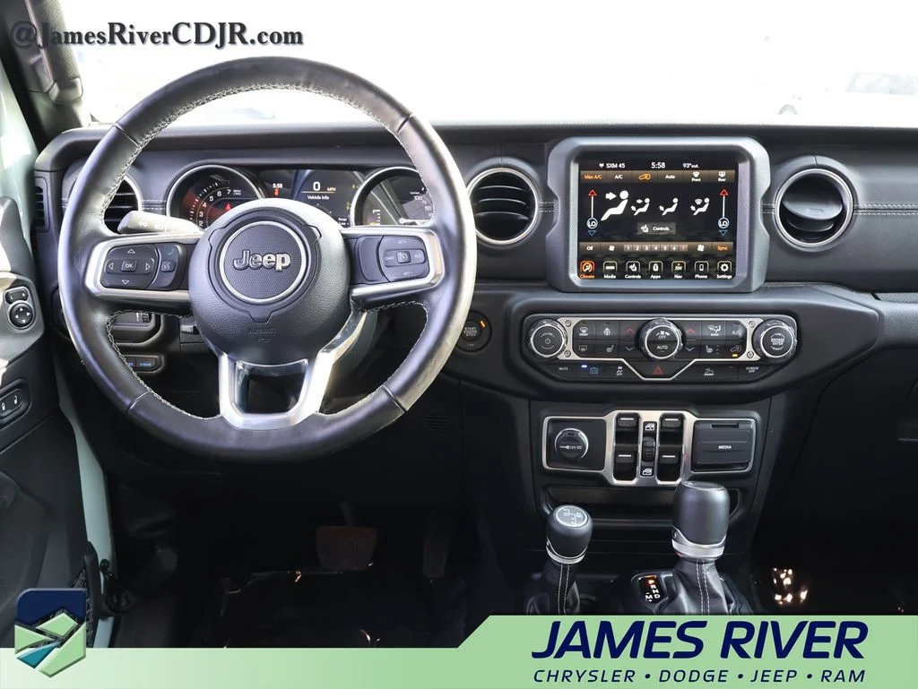 Used 2023 Gray Jeep Sahara 4xe image 18