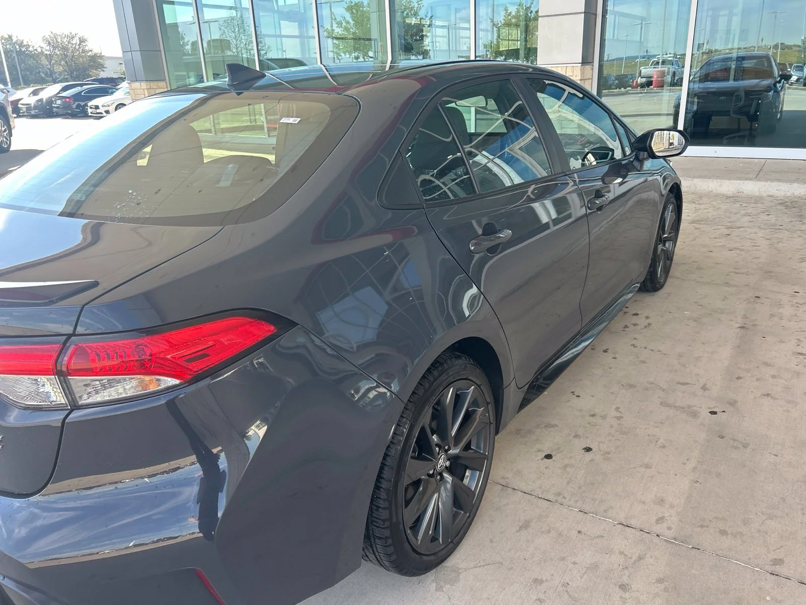 Used 2025 Gray Toyota SE image 10