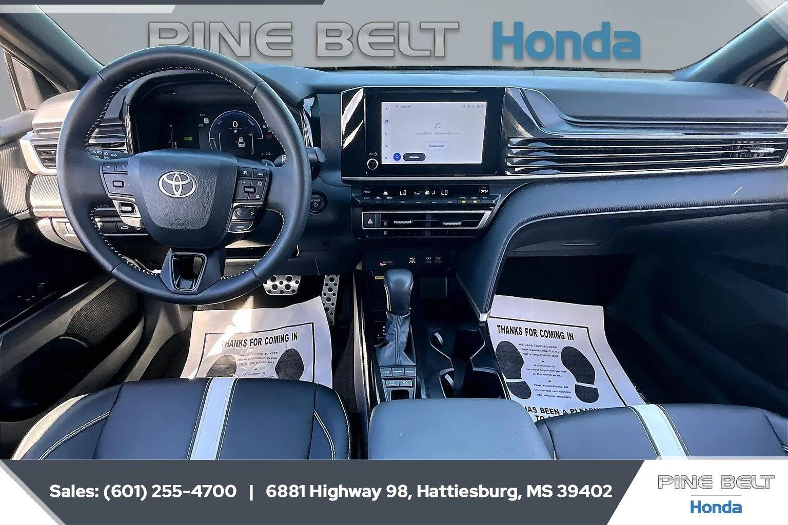 Used 2026 Midnight Black Metallic Toyota LE image 13