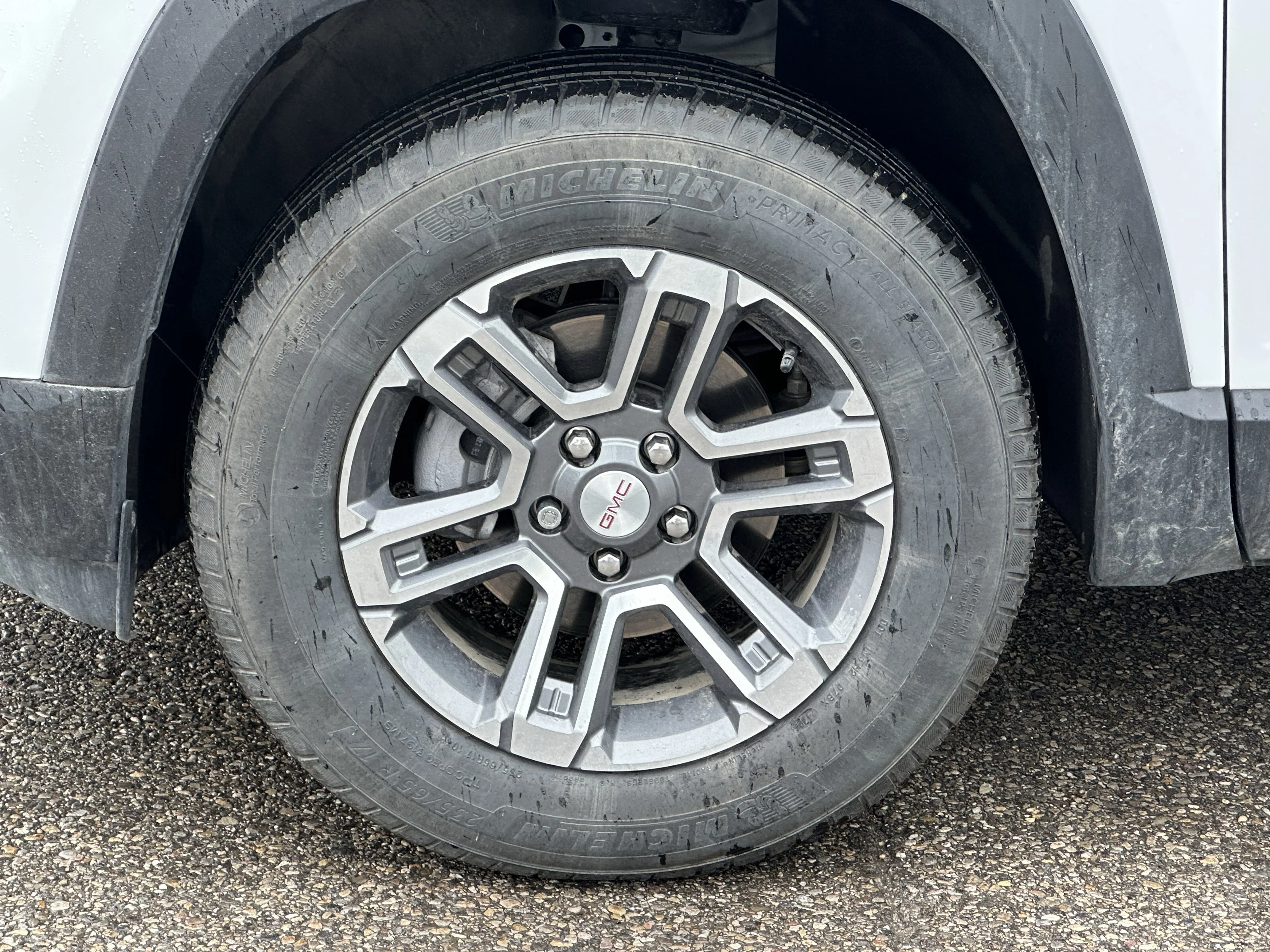 Certified Used 2025 White GMC AWD Elevation image 6