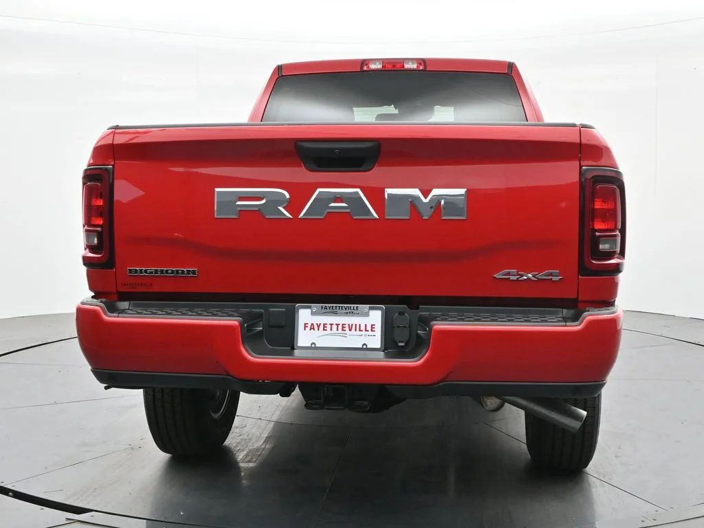 New 2026 Flame Red Clear-Coat Exterior Paint RAM Big Horn image 8