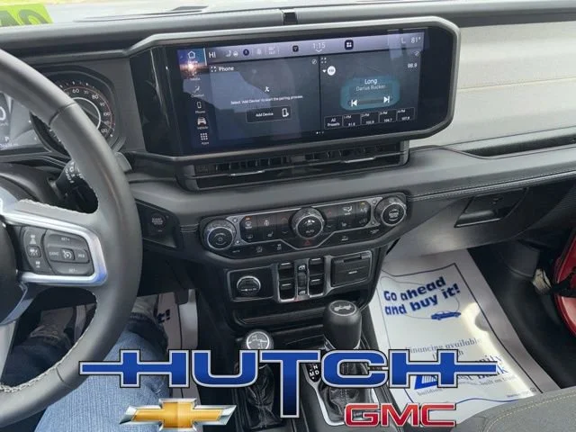 Used 2025 Red Jeep 4-Door Sahara 4x4 image 34