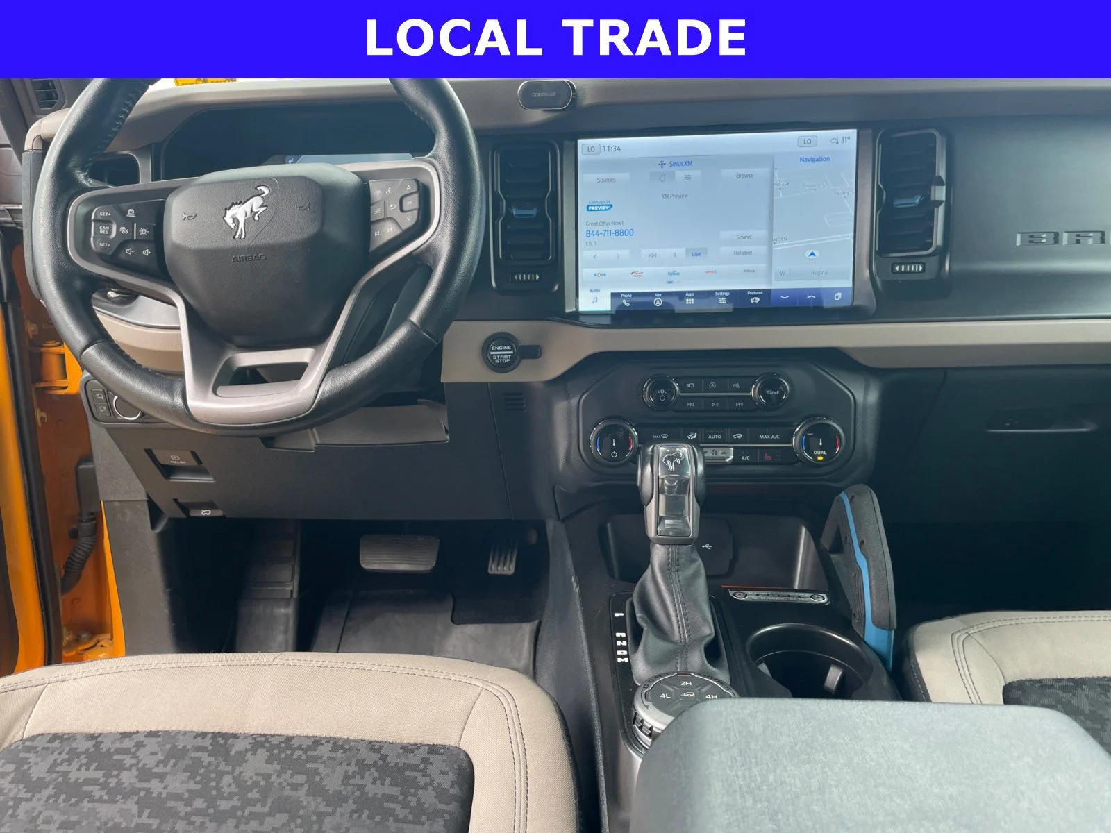 Used 2022 ORANGE Ford WILDTRAK image 18