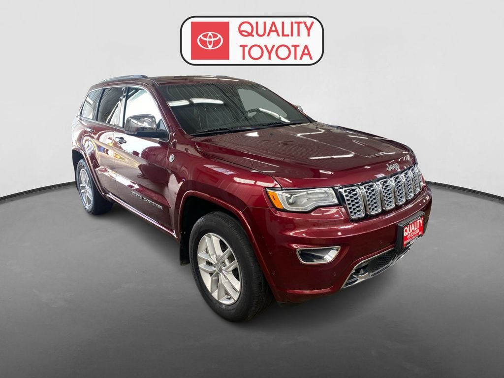 Used 2018 Jeep Grand Cherokee Overland with VIN 1C4RJFCG5JC216099 for sale in Fergus Falls, Minnesota