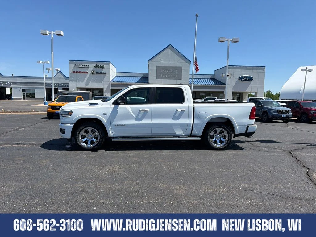 New 2026 Bright White Clearcoat RAM Big Horn/Lone Star image 2