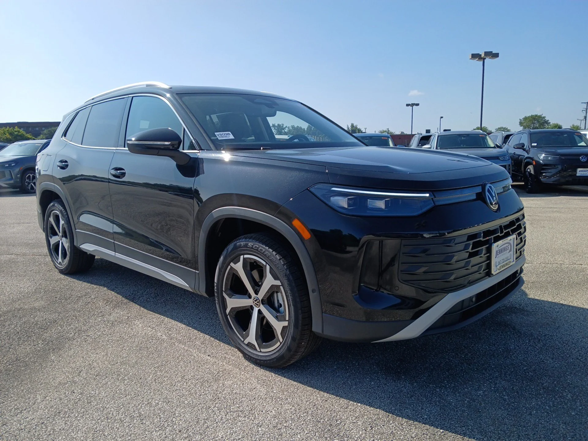 New 2026 Deep Black Pearl Volkswagen SE image 2