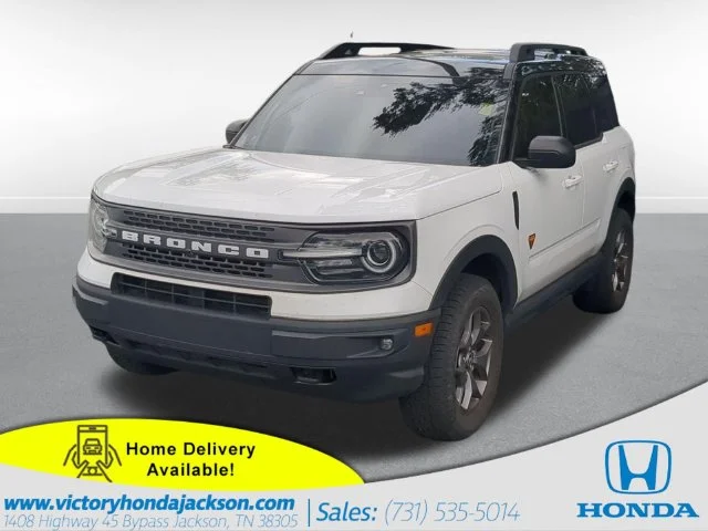 Used 2024 Oxford White Ford Badlands image 1