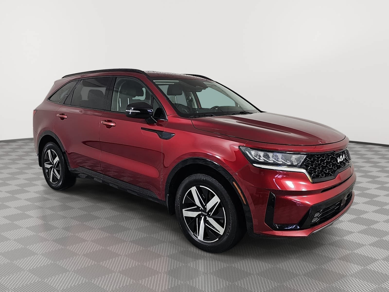 Used 2022 Red Kia EX image 2
