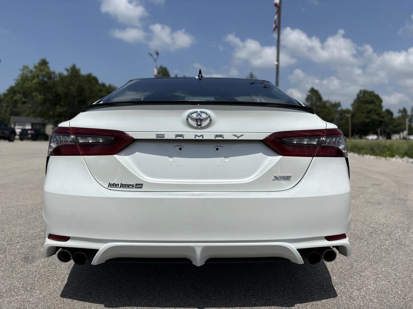 Used 2023 Midnight Black Metallic Toyota XSE V6 image 20