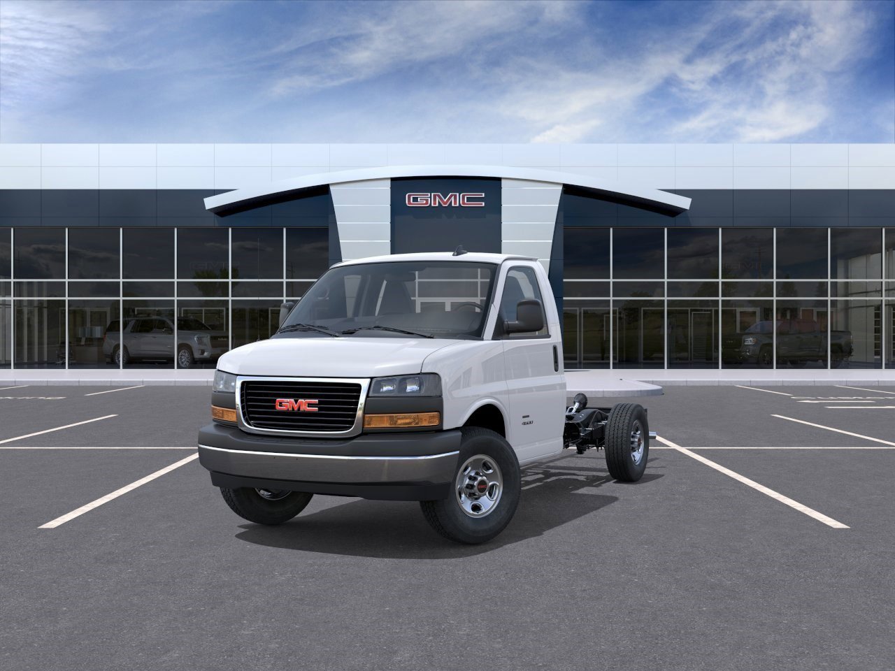 New 2025 Summit White GMC 1WT image 8
