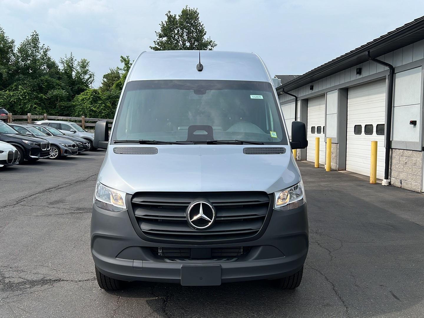 New 2026 high-tech silver metallic Mercedes-Benz Cargo Van 170” 4cyl HO image 3