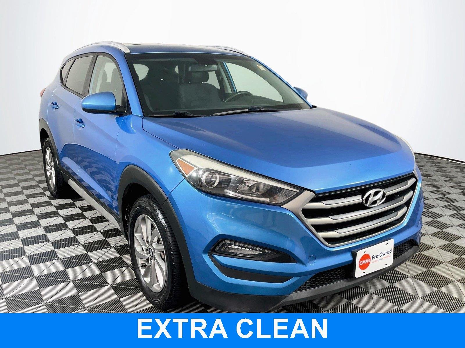 Used 2018 Caribbean Blue Hyundai SEL image 1