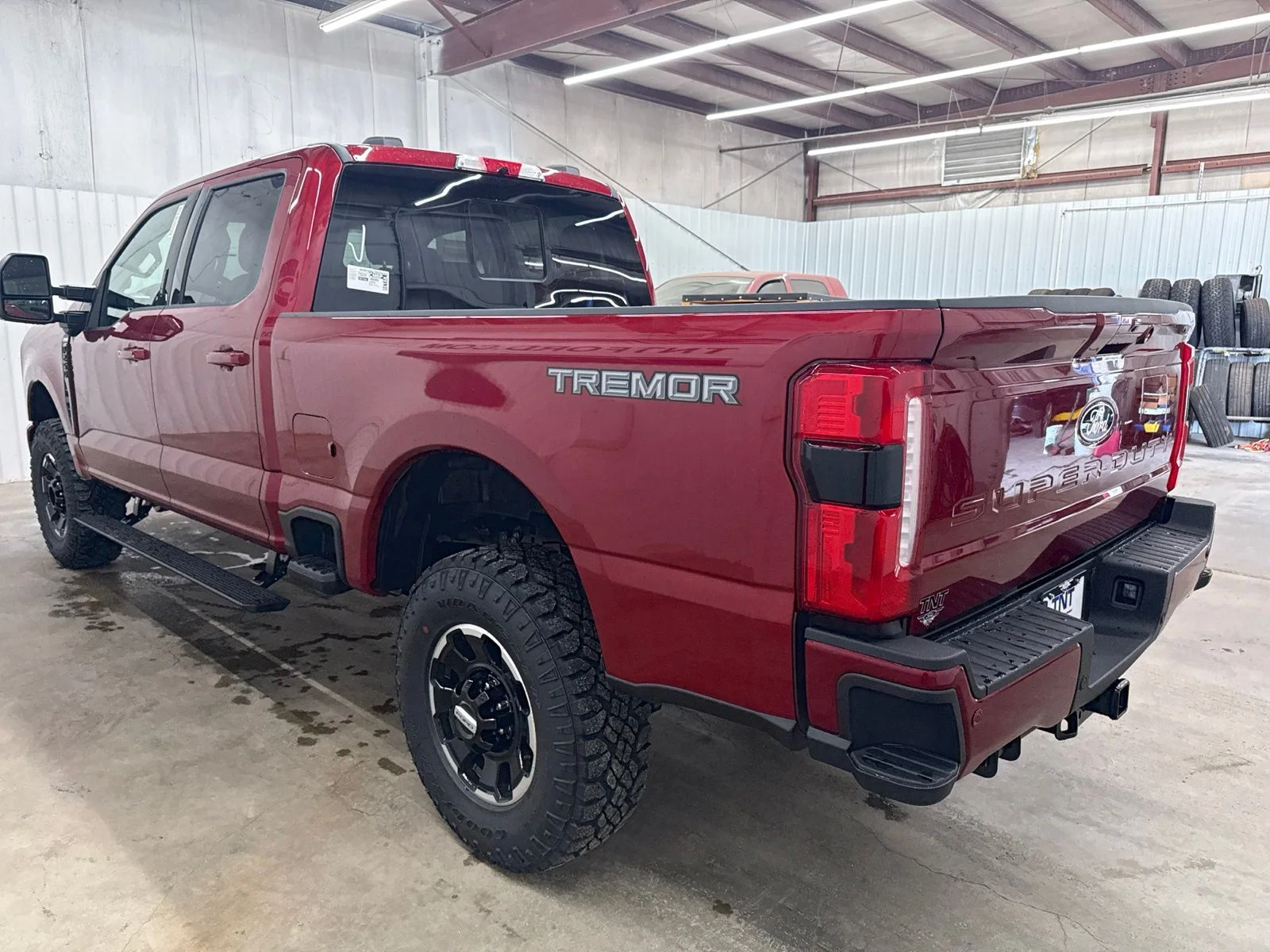 New 2027 Ruby Red Metallic Tinted Clearcoat Ford F-250® Lariat® image 6