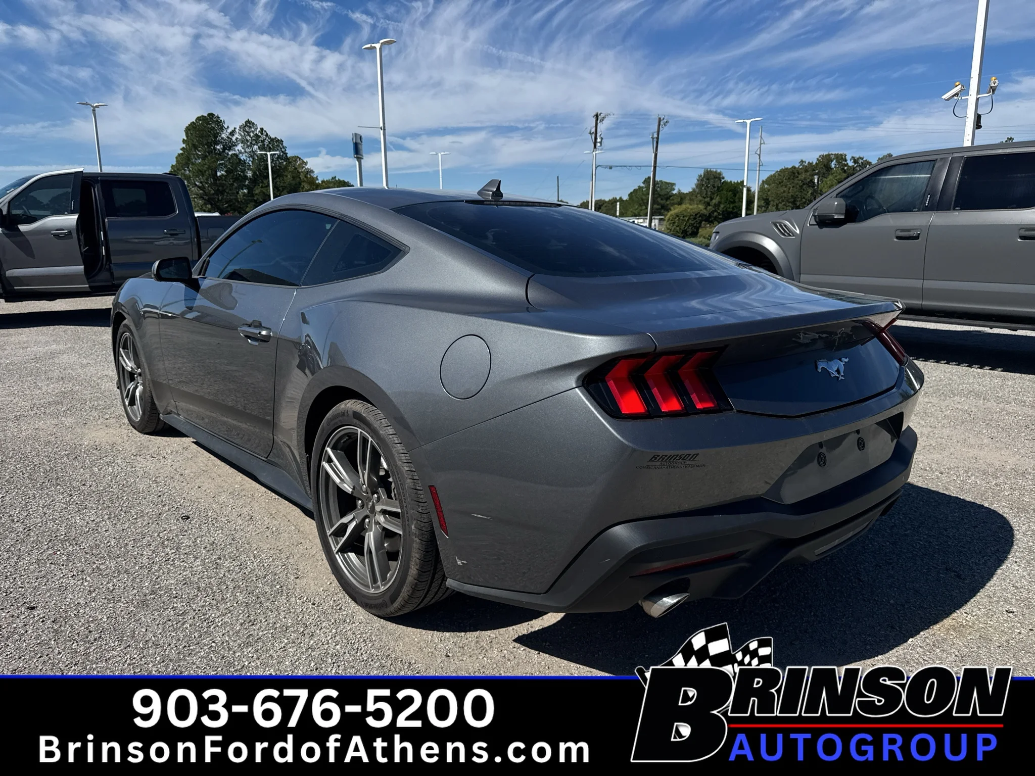 Used 2025 Carbonized Gray Metallic Ford EcoBoost image 7