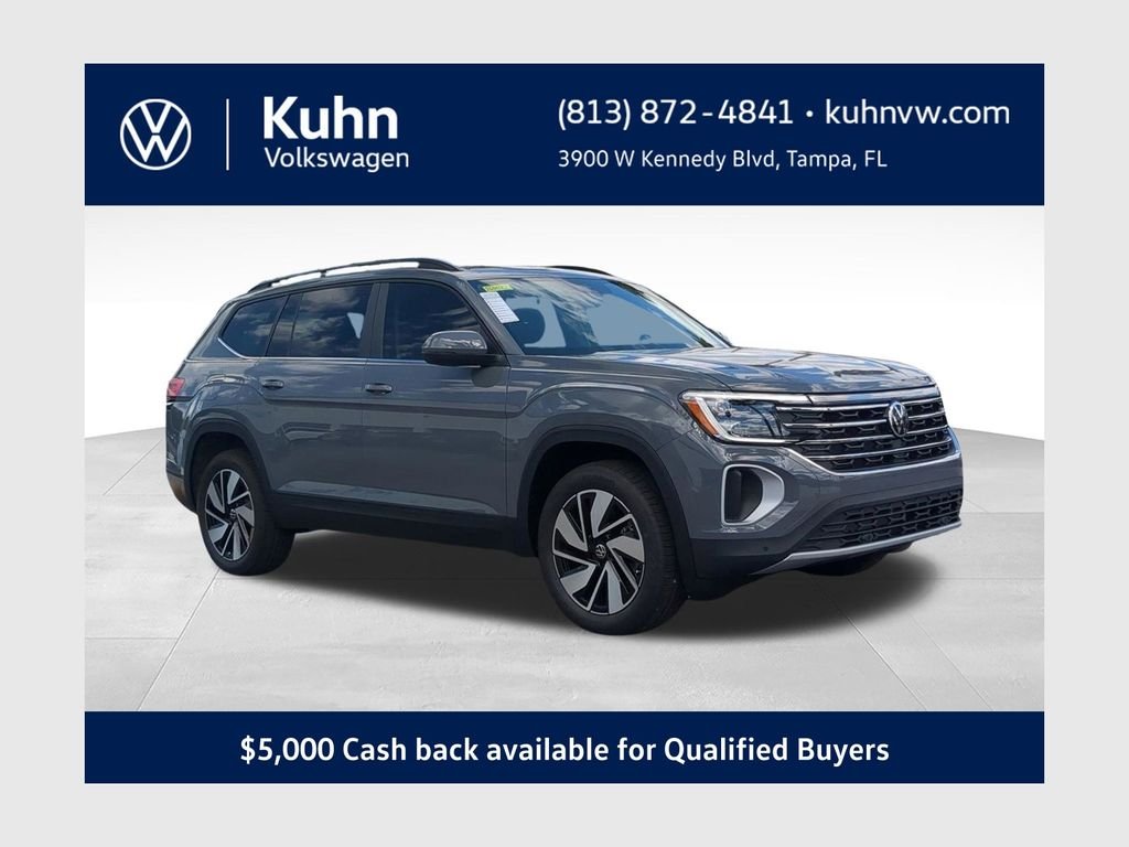 New 2026 Gray Volkswagen SE w/Technology image 1