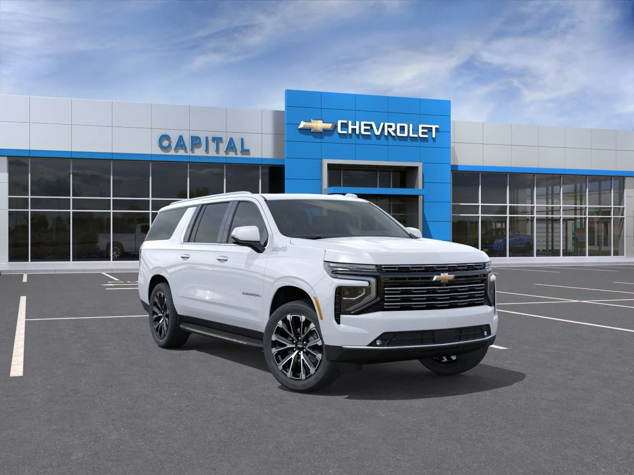 New 2026 Polar White Tricoat Chevrolet High Country image 2