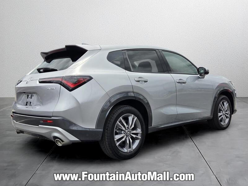 Used 2025 Solar Silver Metallic Acura FWD image 4
