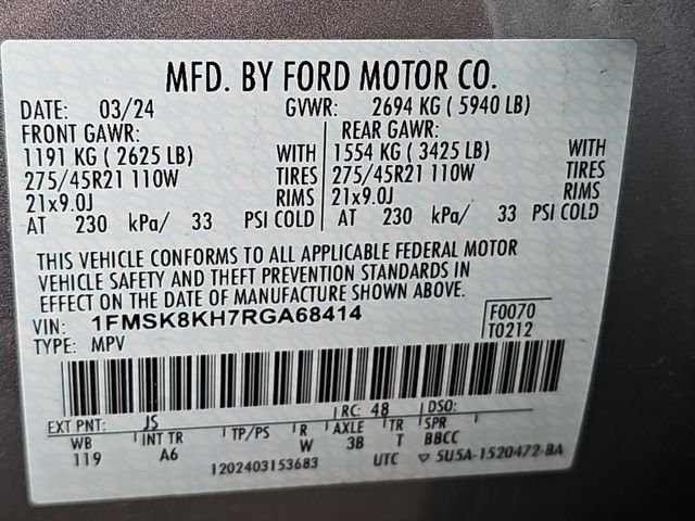 Used 2024 Silver Ford ST-Line image 36