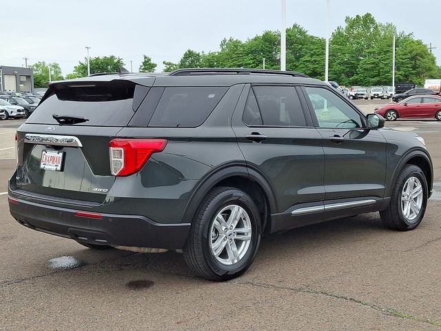 Certified Used 2023 Green Metallic Ford XLT image 6