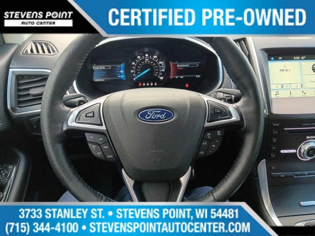 Used 2018 Ruby Red Metallic Tinted Clearcoat Ford Sport image 16