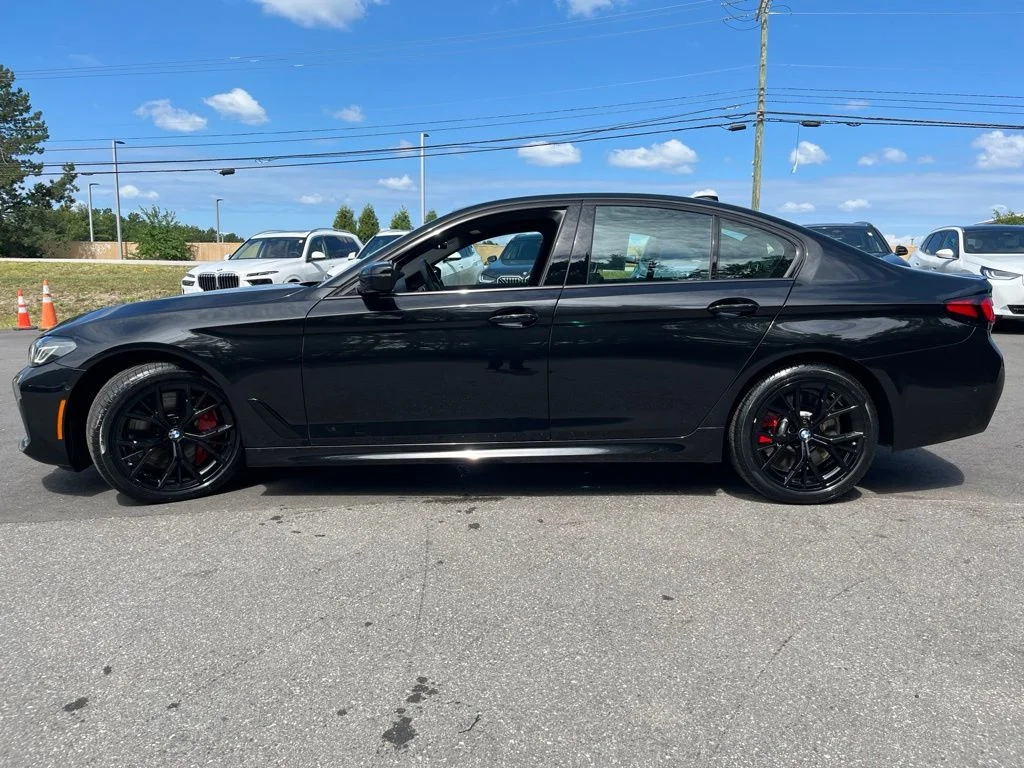 Certified Used 2023 Black Sapphire Metallic BMW 540i xDrive image 4