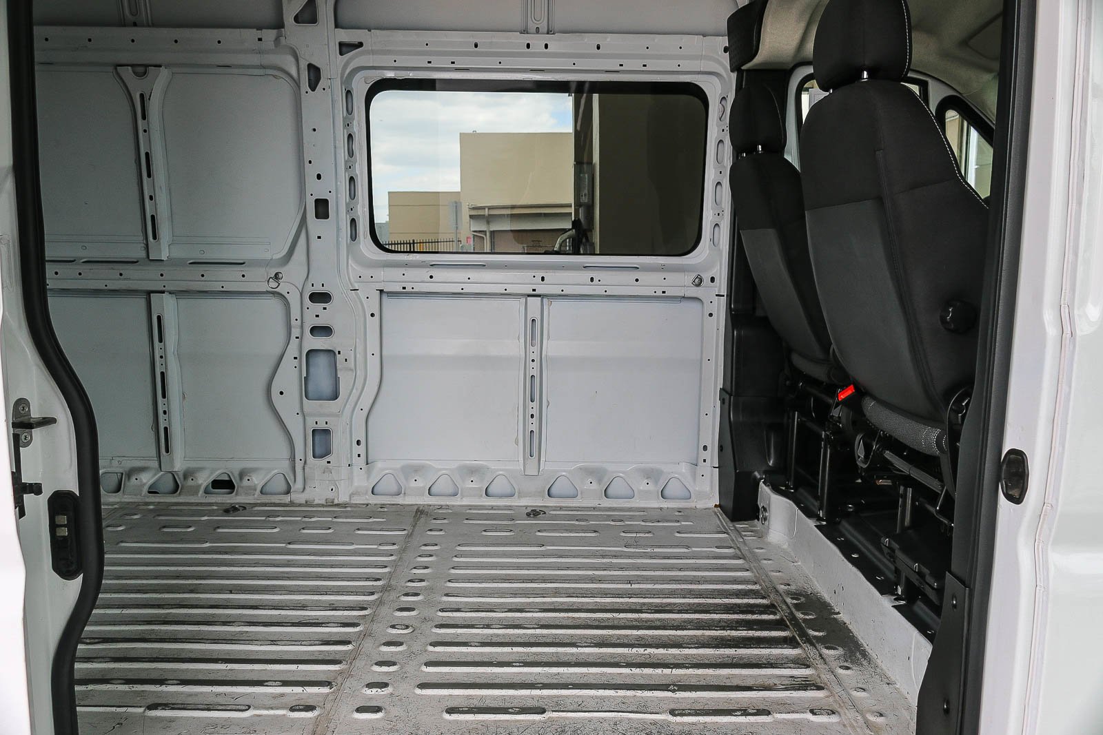 Used 2023 Bright White Clearcoat Ram High Roof image 16