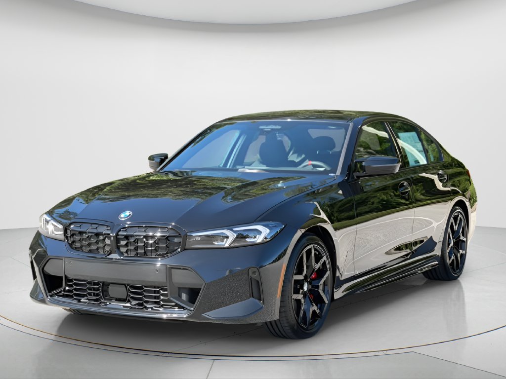 New 2026 Black Sapphire Metallic BMW M340i image 1