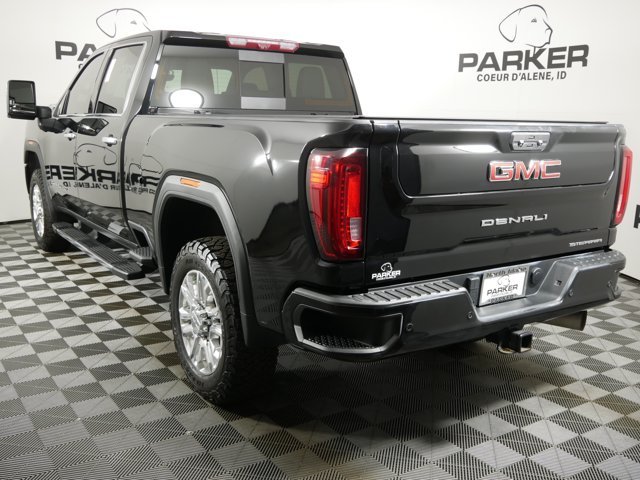 Used 2021 Ebony Twilight Metallic GMC Crew Cab Denali w/ Ultimate Pkg image 7