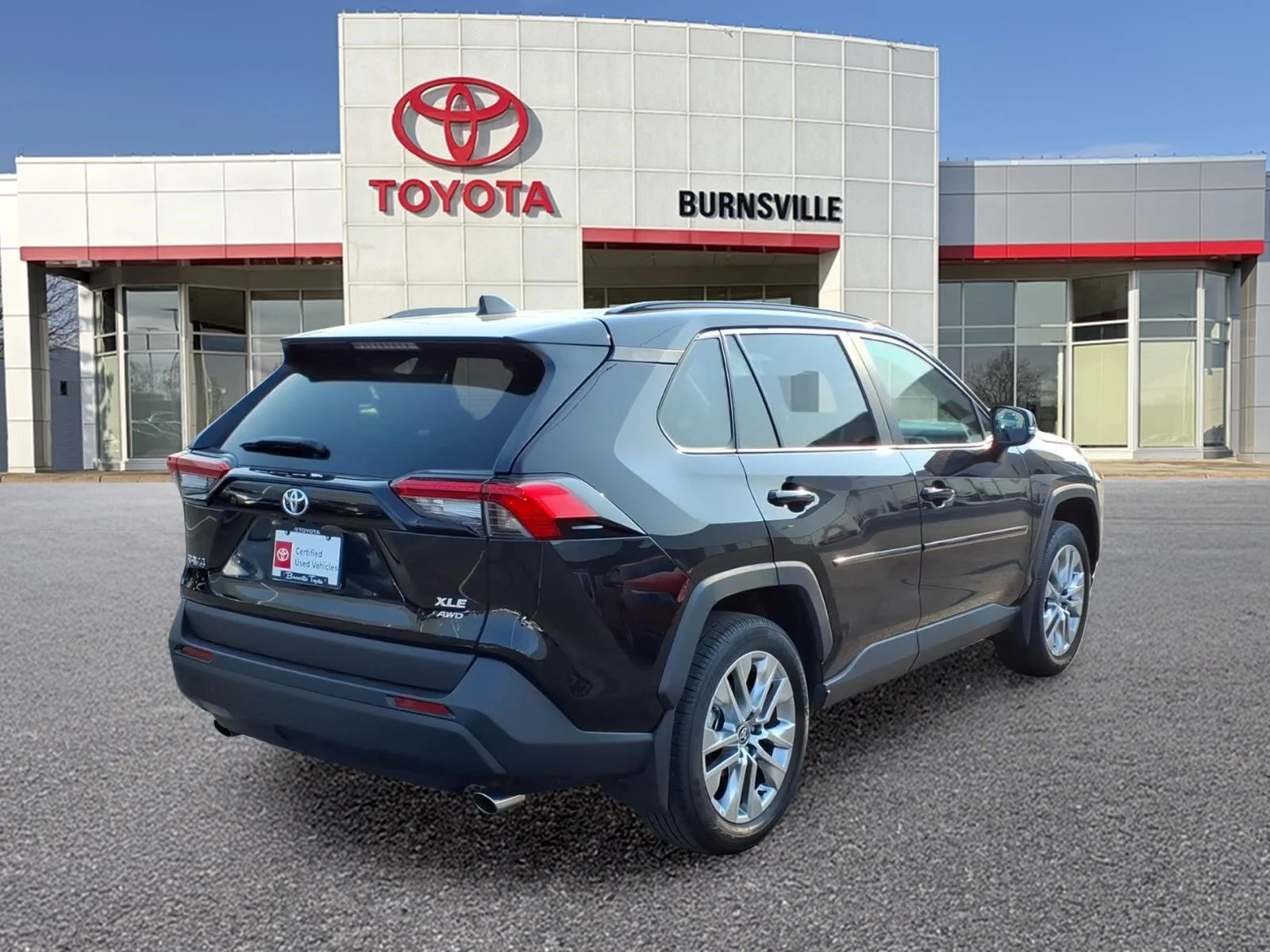 Certified Used 2025 Black Toyota XLE Premium image 3