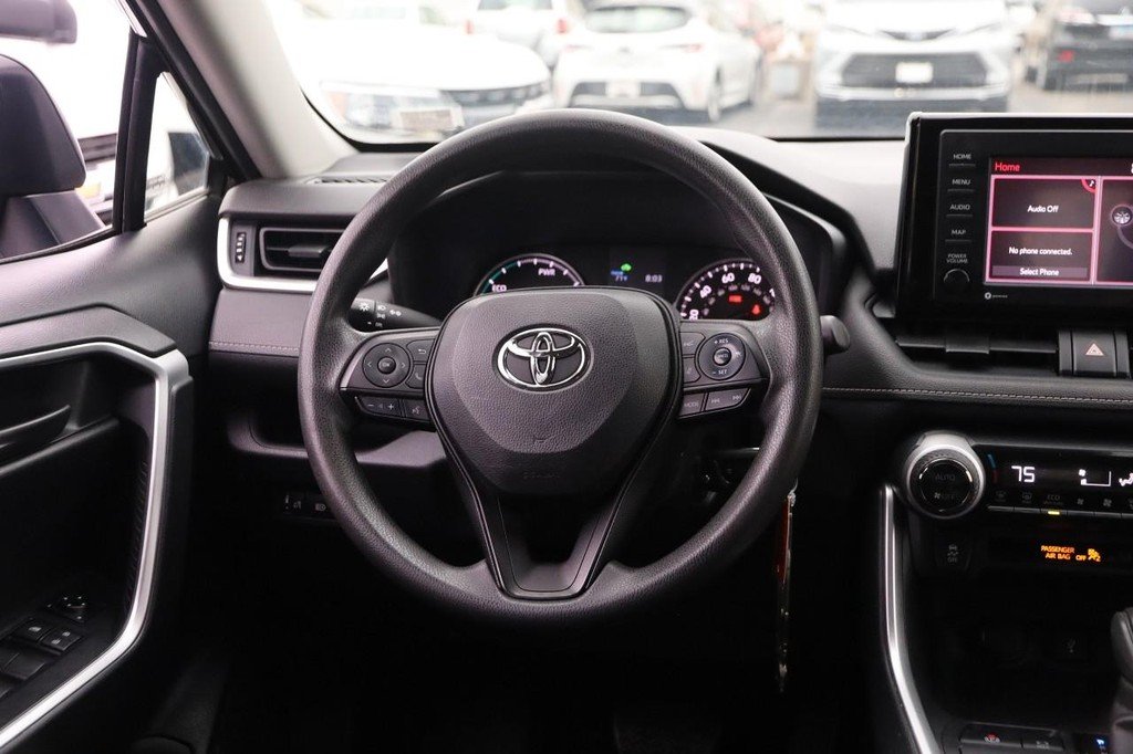 Certified Used 2022 Midnight Black Metallic Toyota Hybrid LE AWD (Natl) image 22
