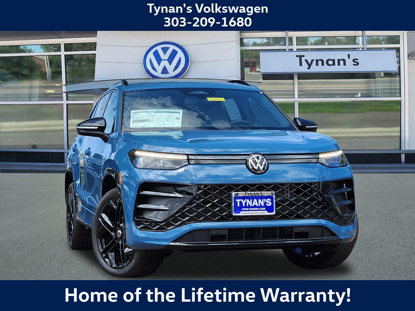 New 2026 Blue Volkswagen 2.0T SE R-Line Black image 1