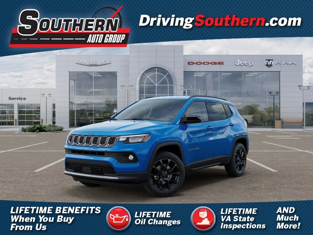 New 2026 Hydro Blue Pearl-Coat Exterior Paint Jeep Latitude image 1