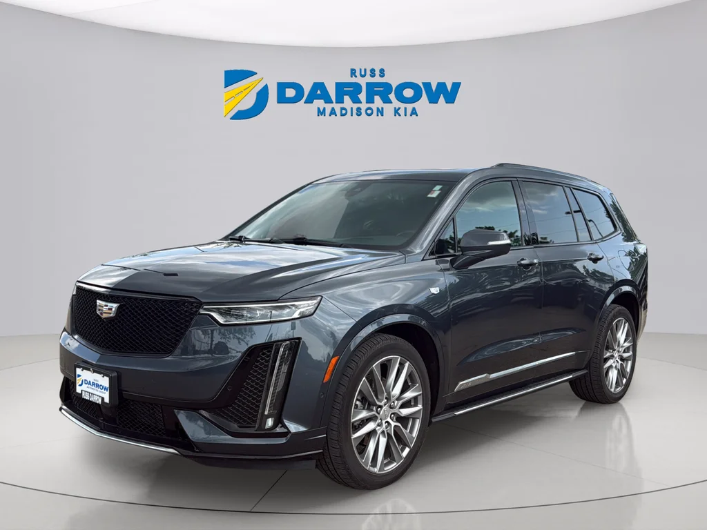 Used 2021 Shadow Metallic Cadillac Sport image 1