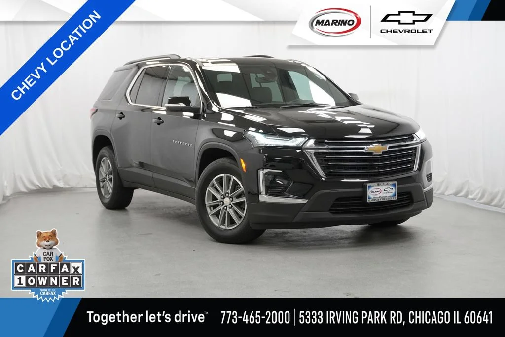 Used 2023 Mosaic Black Metallic Chevrolet LT Leather image 1