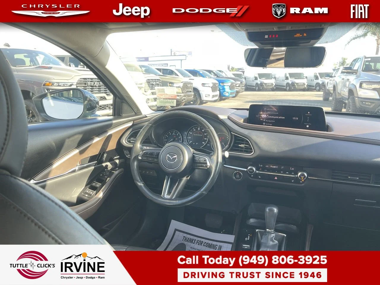 Used 2024 Snowflake White Pearl Mica Mazda 2.5 Turbo Premium Package image 10