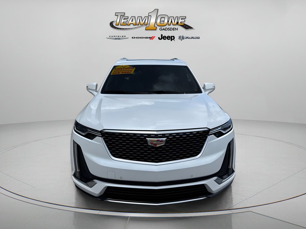 Used 2024 Crystal White Tricoat Cadillac FWD Premium Luxury image 2