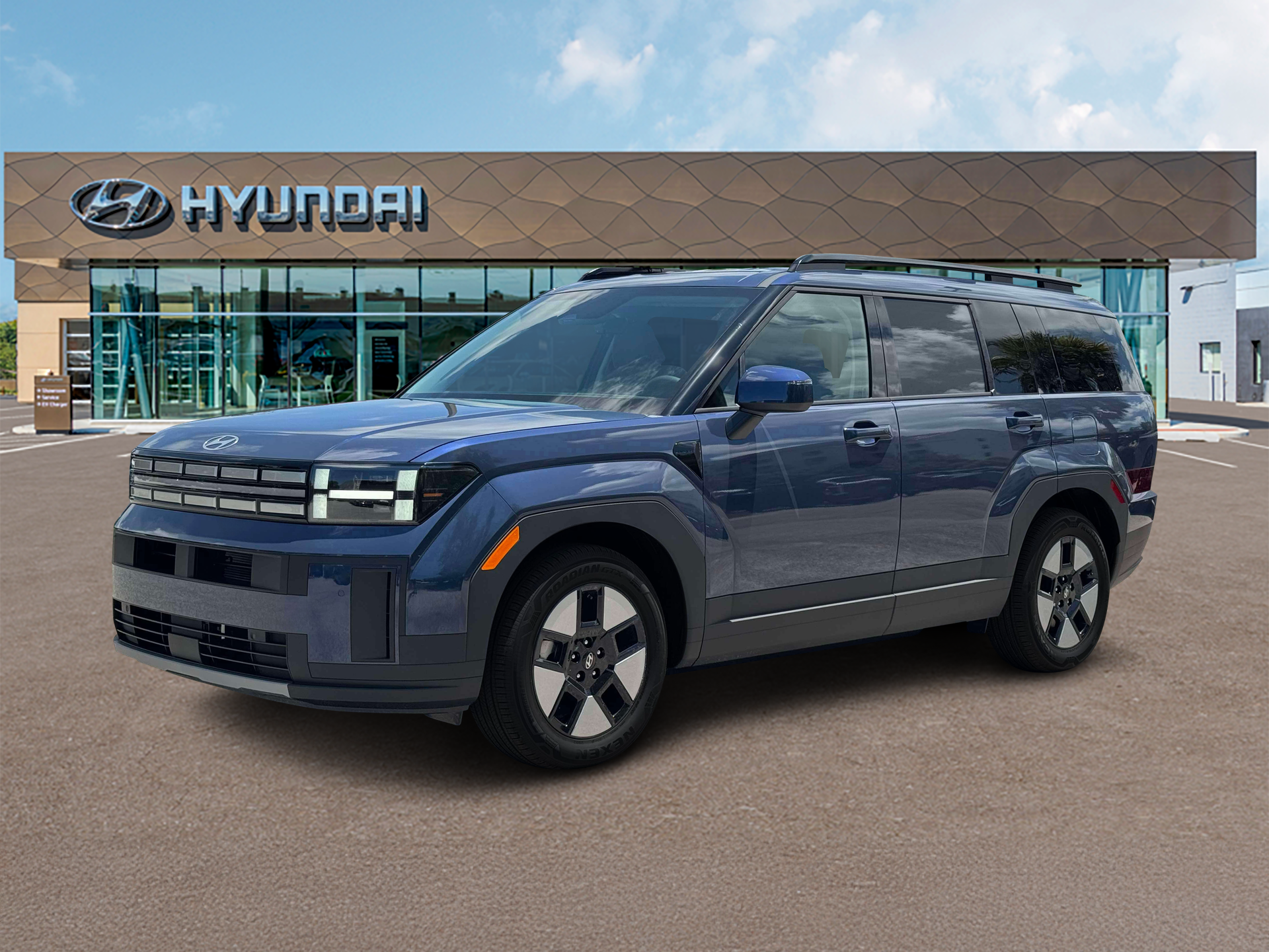 New 2027 Blue Hyundai SEL image 2