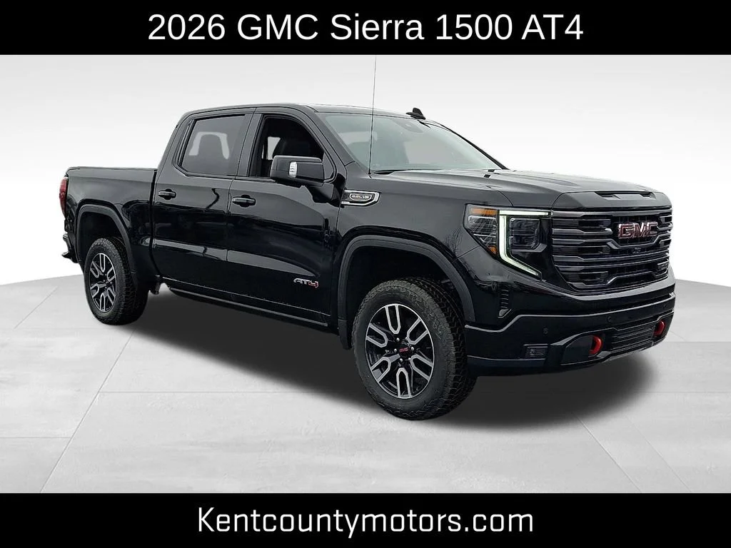 New 2026 Onyx Black GMC AT4 image 1