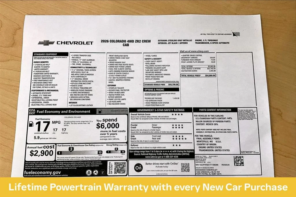 New 2026 Sterling Gray Metallic Chevrolet ZR2 image 13