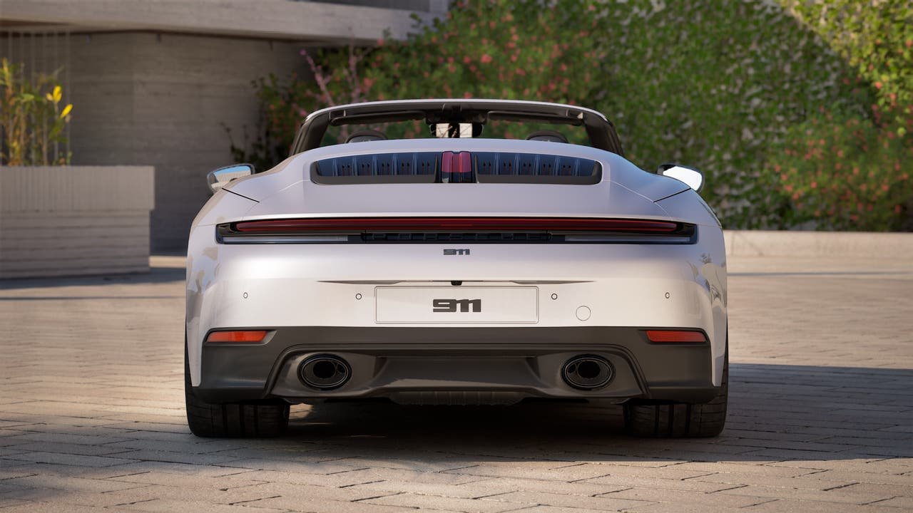 New 2027 Ice Grey Metallic Porsche Carrera T Cabriolet image 7