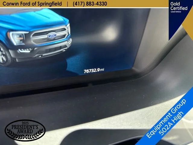 Certified Used 2022 Silver Metallic Ford Lariat image 10