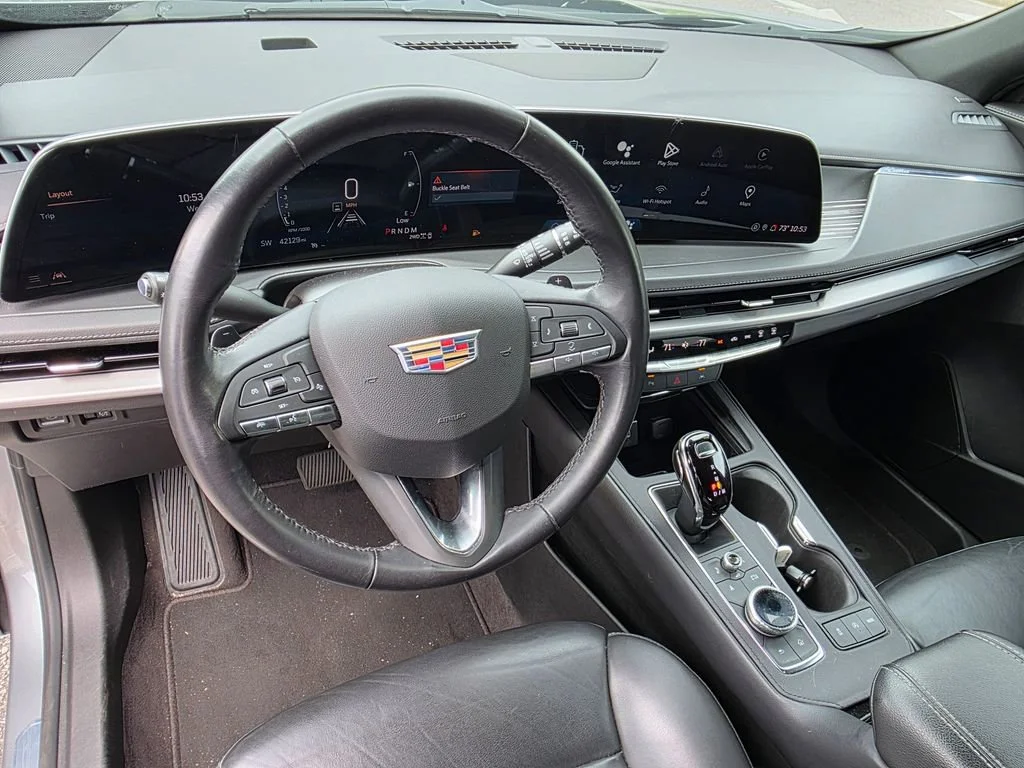 Used 2024 Argent Silver Metallic Cadillac Premium Luxury image 15