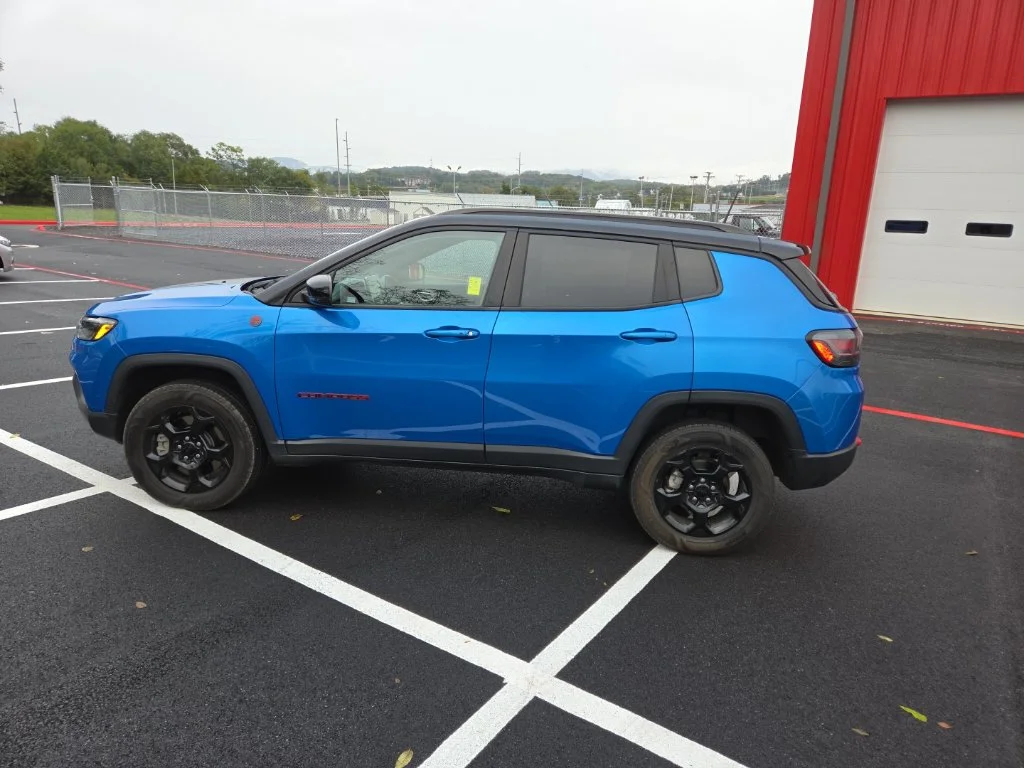 Used 2023 Blue Jeep Trailhawk image 4