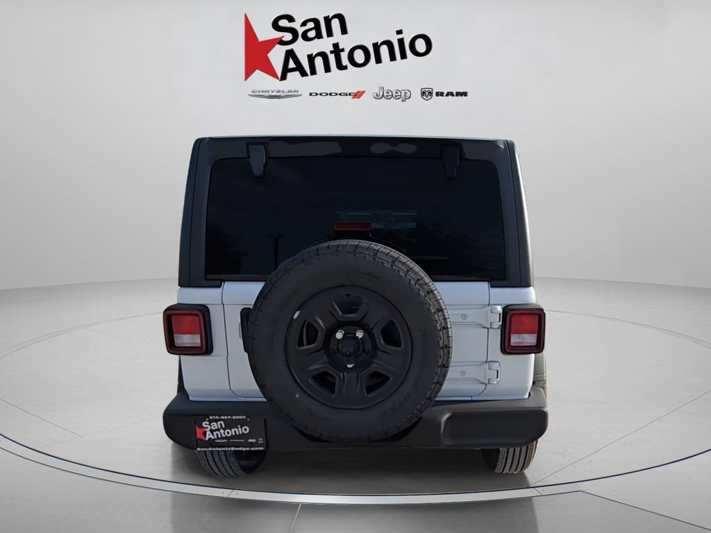 New 2026 Bright White Clear-Coat Exterior Paint Jeep Sport image 14