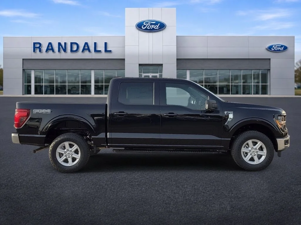New 2026 Agate Black Metallic Ford XLT image 6