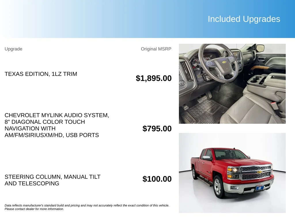 Used 2014 Victory Red Chevrolet LTZ image 5