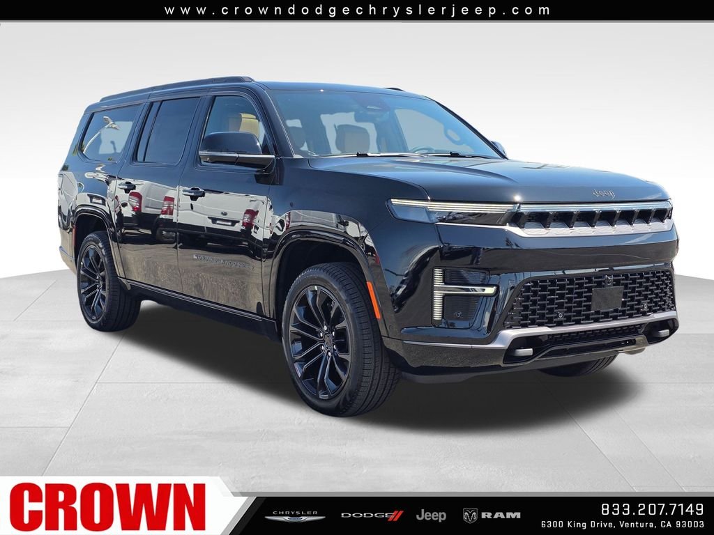 New 2026 High Gloss Black Exterior Paint Jeep Summit Reserve image 3