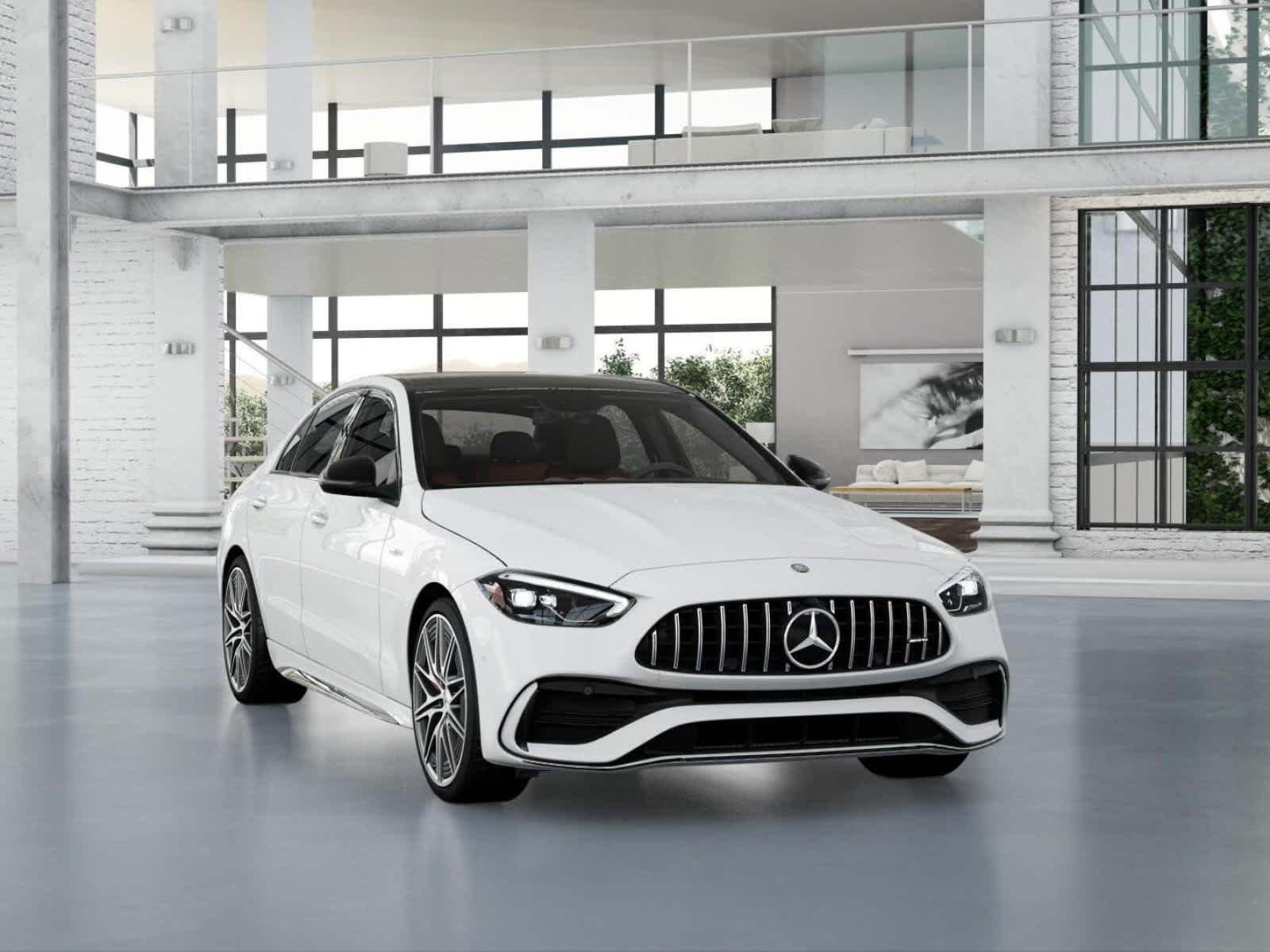 New 2026 Polar White Mercedes-Benz AMG® C 43 image 9
