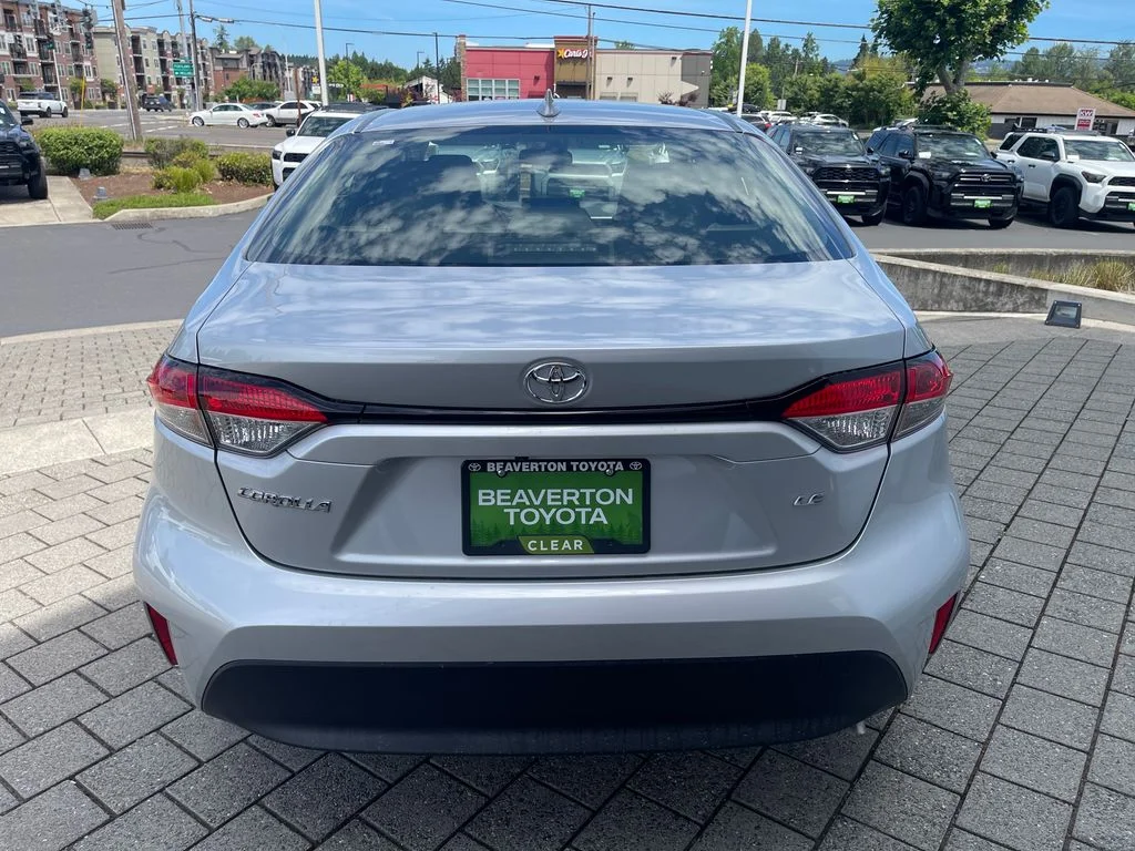 New 2026 Classic Silver Metallic Toyota LE image 4